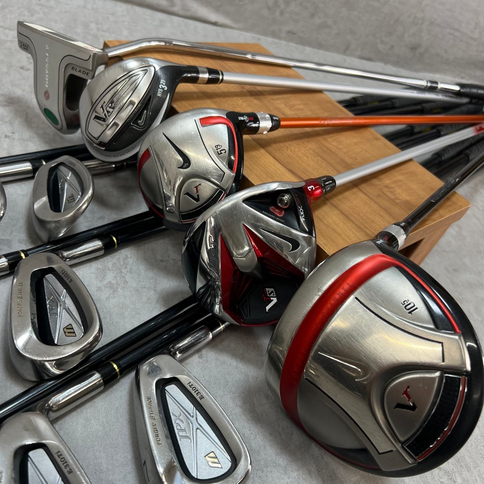 ナイキ ミズノ メンズゴルフ クラブセット 13本 右利き用 NIKE MIZUNO