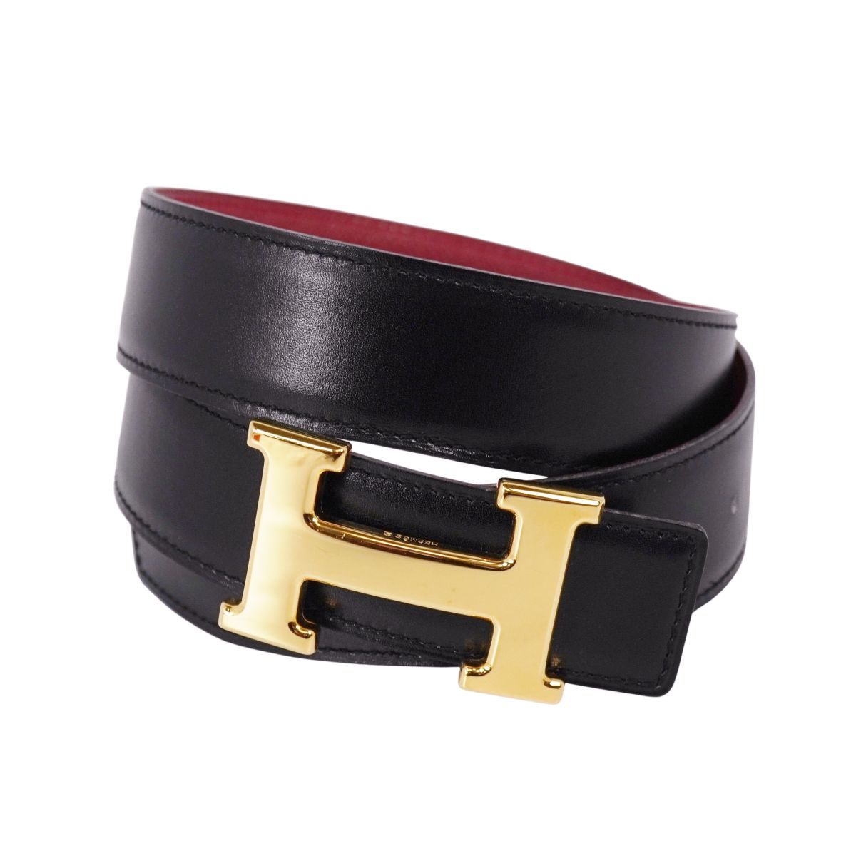 HERMES ヴィンテージ 希少ベルト 美品 Vintage エルメス HERMES 97年 ベルト レザーベルト リバ - メルカリ