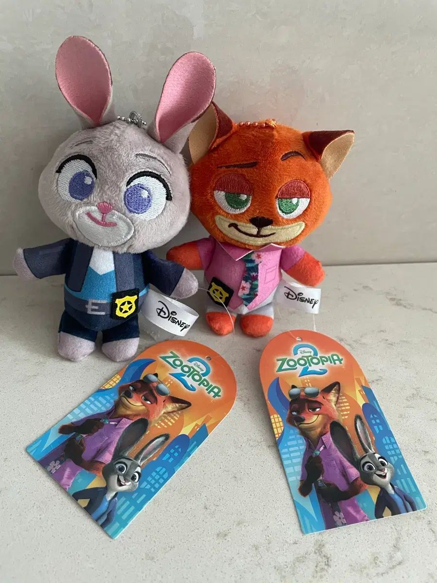 ズートピア ジュディ ニック ぬいぐるみ キーホルダー セット - メルカリ