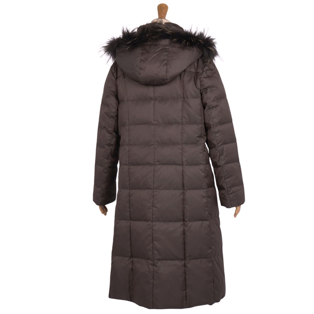 美品 バーバリー ロンドン BURBERRY LONDON ダウンコート ロング