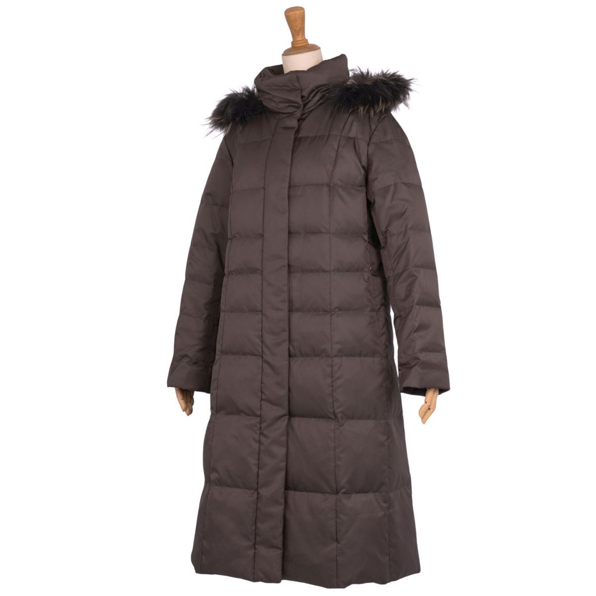 美品 バーバリー ロンドン BURBERRY LONDON ダウンコート ロング