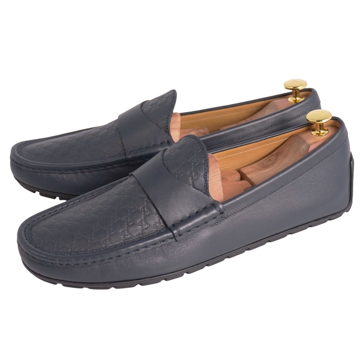 グッチ GUCCI ローファー モカシン ドライビングシューズ マイクロ