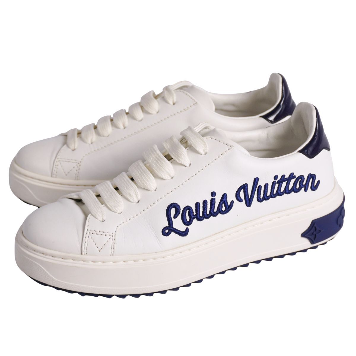 美品 ルイヴィトン LOUIS VUITTON スニーカー タイムアウトライン