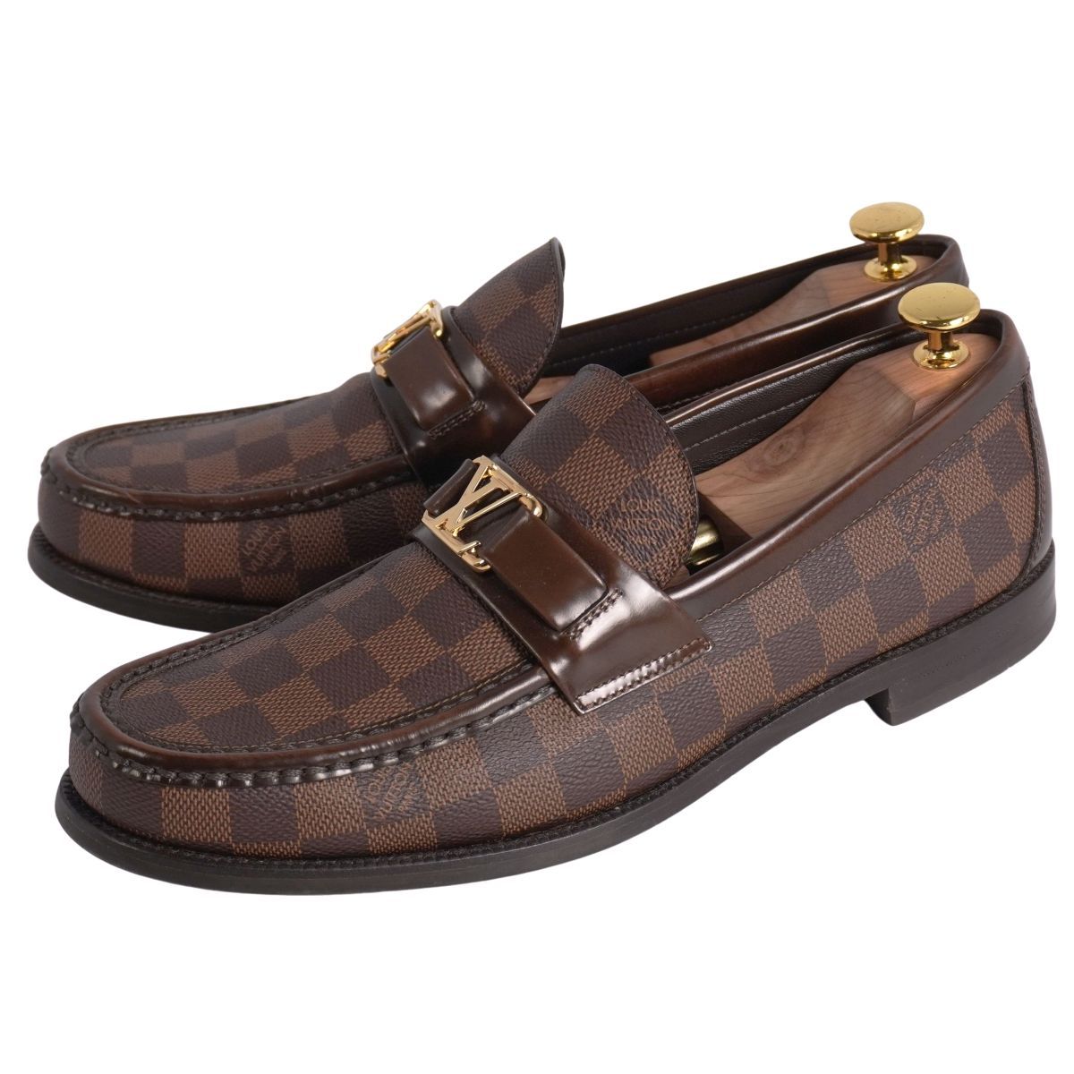 ルイヴィトン LOUIS VUITTON ローファー メジャーライン モカ