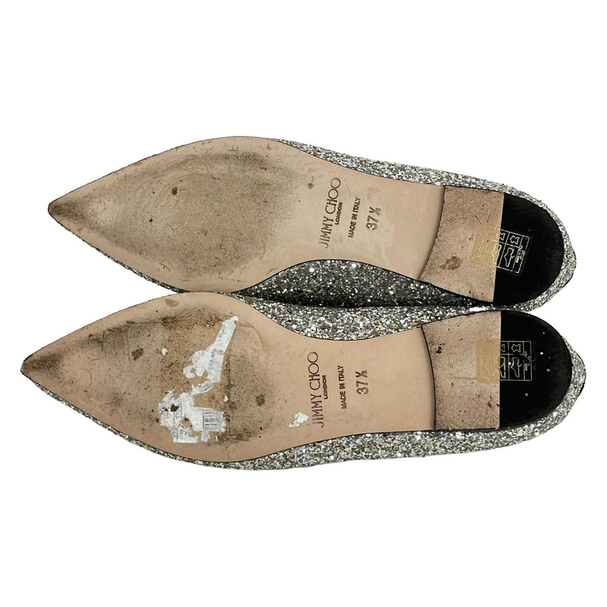 ジミーチュウ フラットシューズ