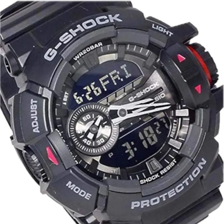 CASIO G-SHOCK腕時計 GA-400-1 B 海外モデル 並行輸入品 カシオ ジーショック
