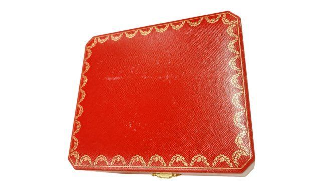  カルティエ ケース 時計用 空き箱 空箱 ボックス BOX 2点セット 化粧箱 レッド 赤 Cartier 時計用ケース 箱 その他 時計