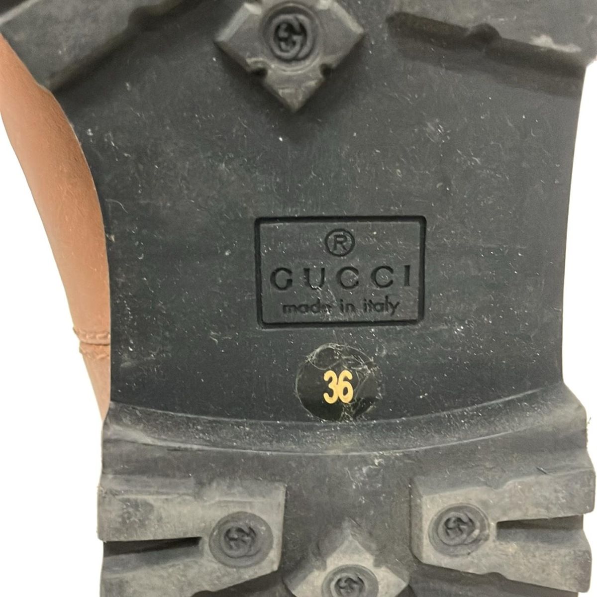 ブラウン×アイボリー シェリー