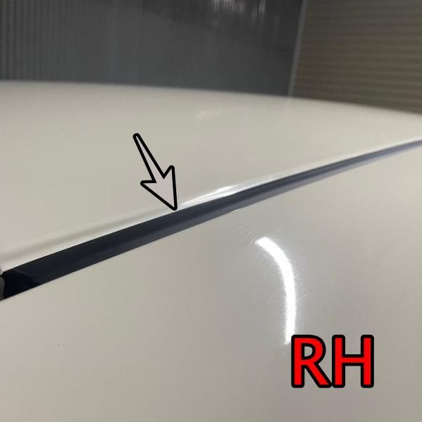 ホンダ シビックタイプR EP3用ルーフモール、フロントドア水切りモール