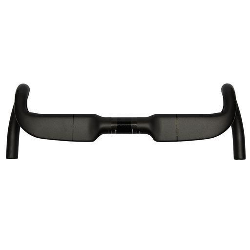 RXLSLエアロハンドルカーボンドロップハンドルカーボン自転車ハンドル31.8 mm内臓ケーブル軽量UDつや消し-黒458 mm