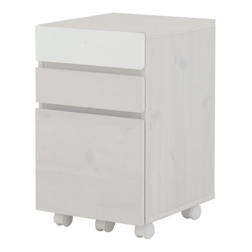 佐藤産業HELMヘルムサイドチェスト引出しタイプホワイトHM 65 40 H WH