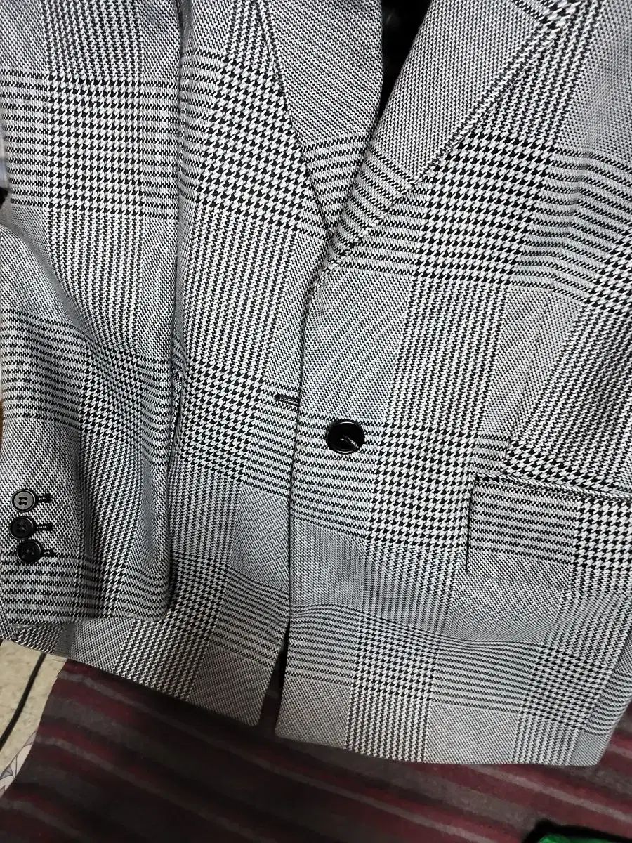 マージュ CHECK パータン ブレーザー ジャケット
