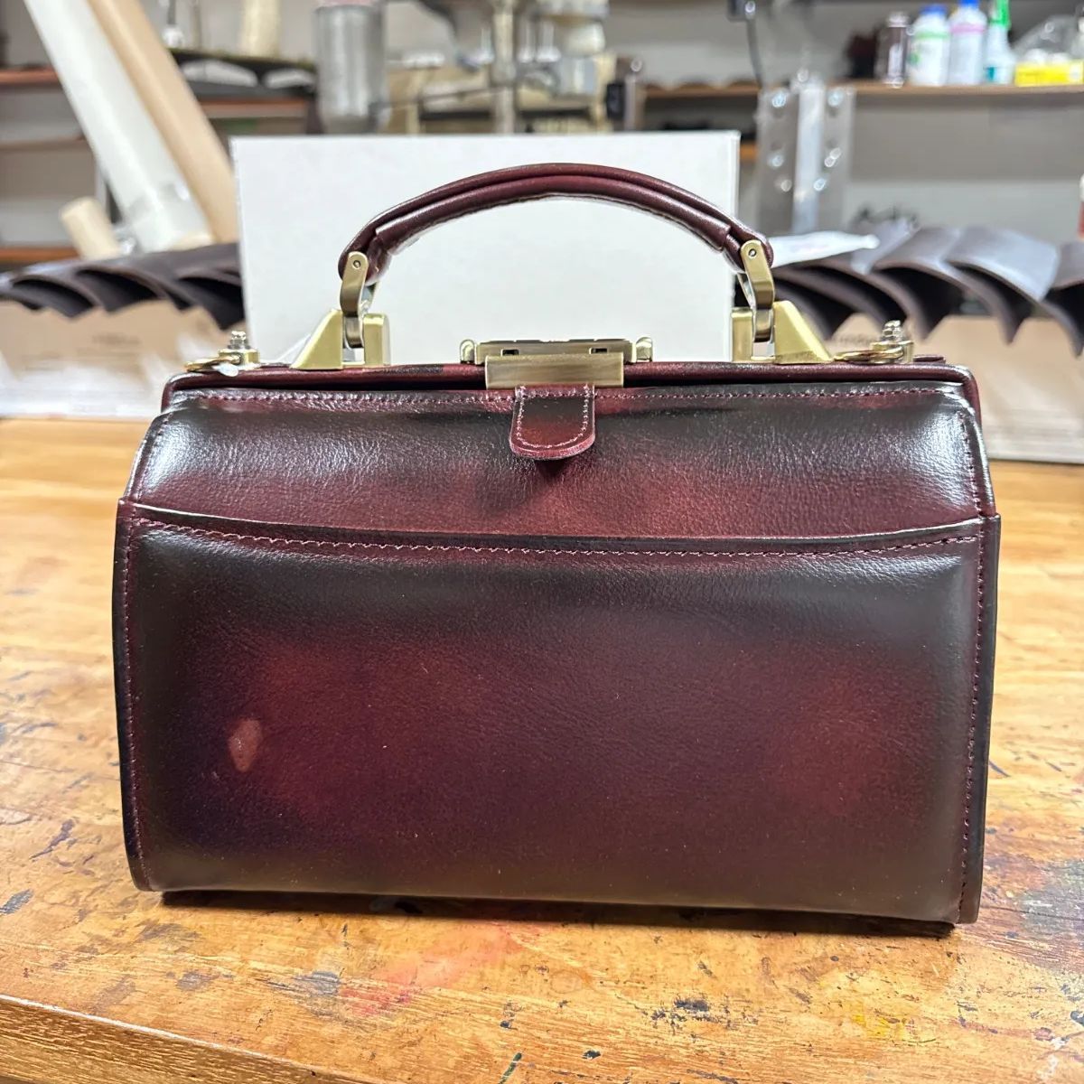 数量限定【訳アリお得品】atelierCODEL ミニ ダレスバッグ セカンド