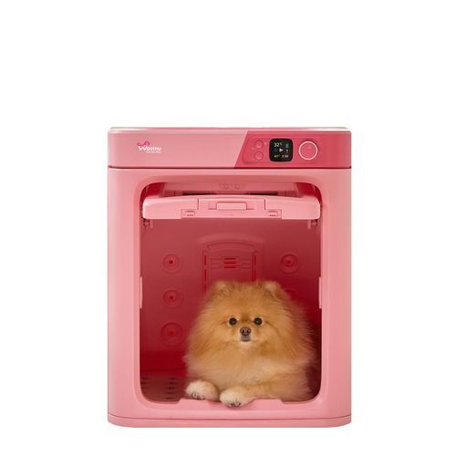 wooinu ういぬ ペットドライルーム小型用 業界最大容量96 L 11 kgまでストレス軽減設計安全装置立体風PSE認証済無臭無害HDPE素材採用PTCヒーター採用9つの機能搭載エアシャワー自動殺菌グル