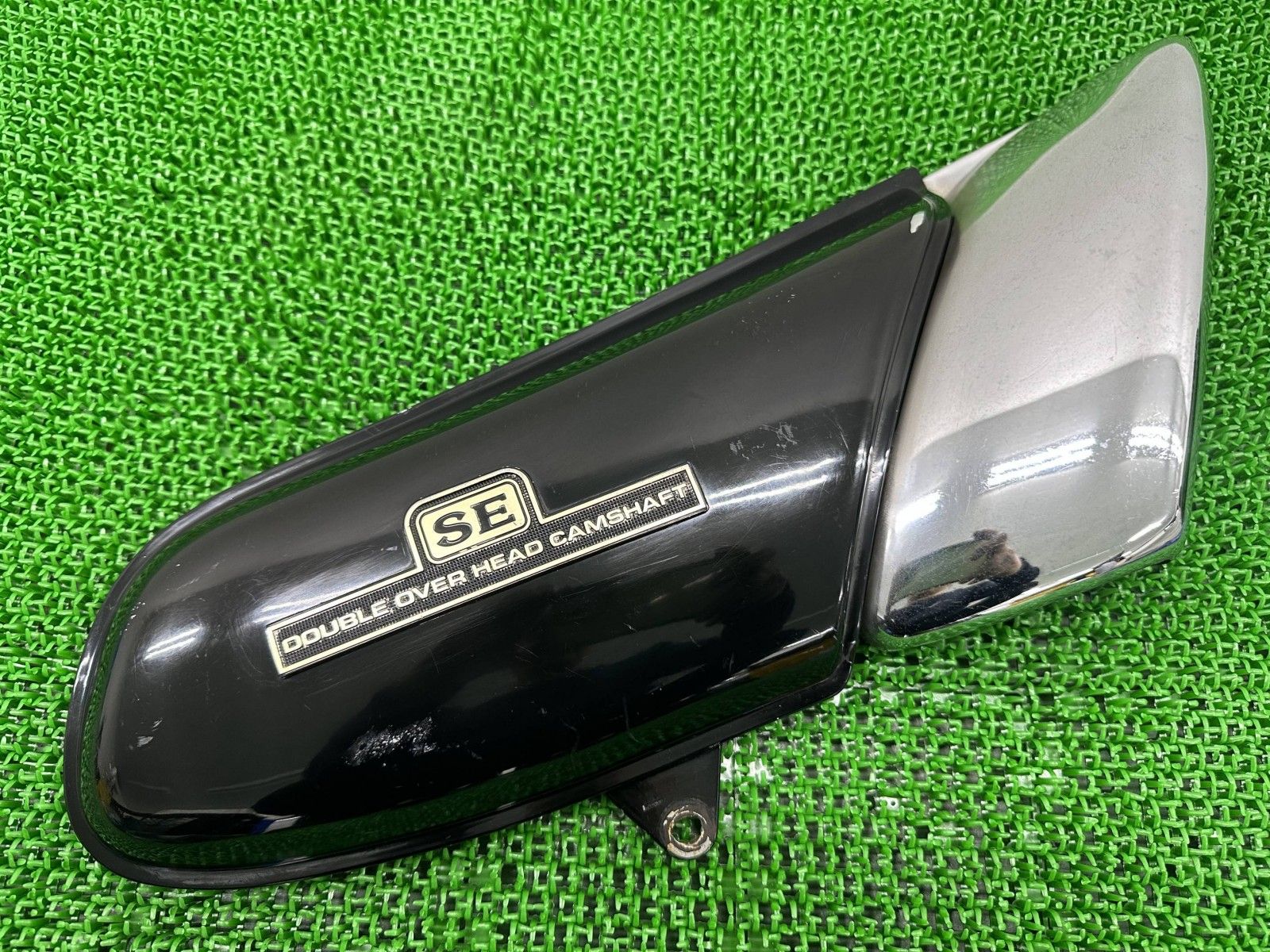 エリミネーター250 SE サイドカバー 右 黒 36001 373 カワサキ EL 250 A エアクリーナーカバー エンブレム 修復素材に Gx