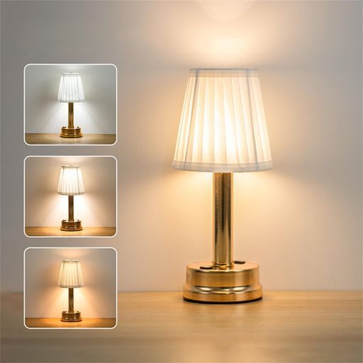 ledテーブルランプコードレスUSB充電式間接照明3600mAh3色モード無段階