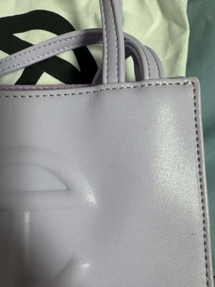 テルファー ラベンダー ミニバッグ