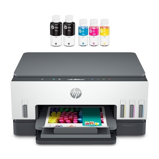 HPプリンターHPSmartTank 6005大容量インクタンク式 モデルA 4 インクジェット複合機前面給紙自動両面印刷グレースマートタンク