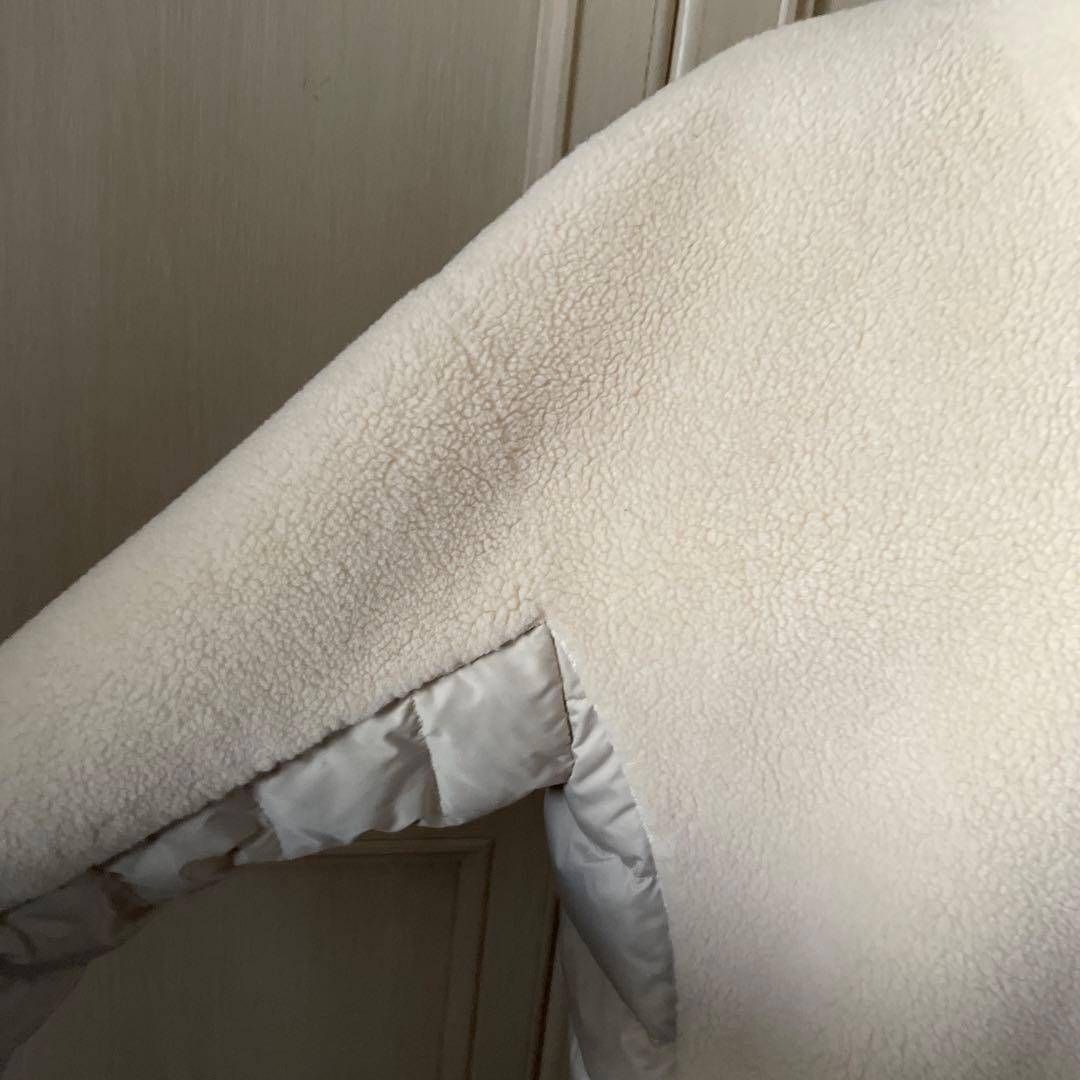  A ヒロコ コシノ HIROKO KOSHINO DOWN jacket ジャケット outer アウター coat コート ロング long ホワイト オフホワイト アイボリー 白 シロ お呼ばれ デート オフィスカジュアル 食事会 お出かけ 上品 ダウンジャケット ジャケット アウター