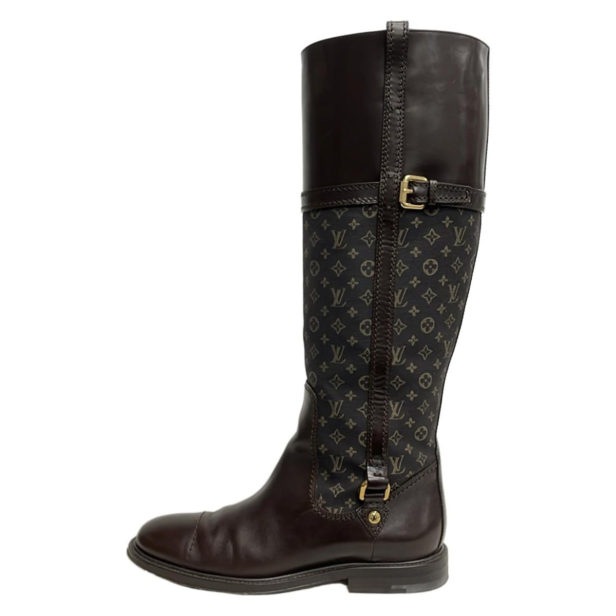Louis Vuitton ブラウン ロングブーツ 37 （約23.5cm） Louis Vuitton ブラウン ロングブーツ 37 （約23.5cm） ルイ・ヴィトン