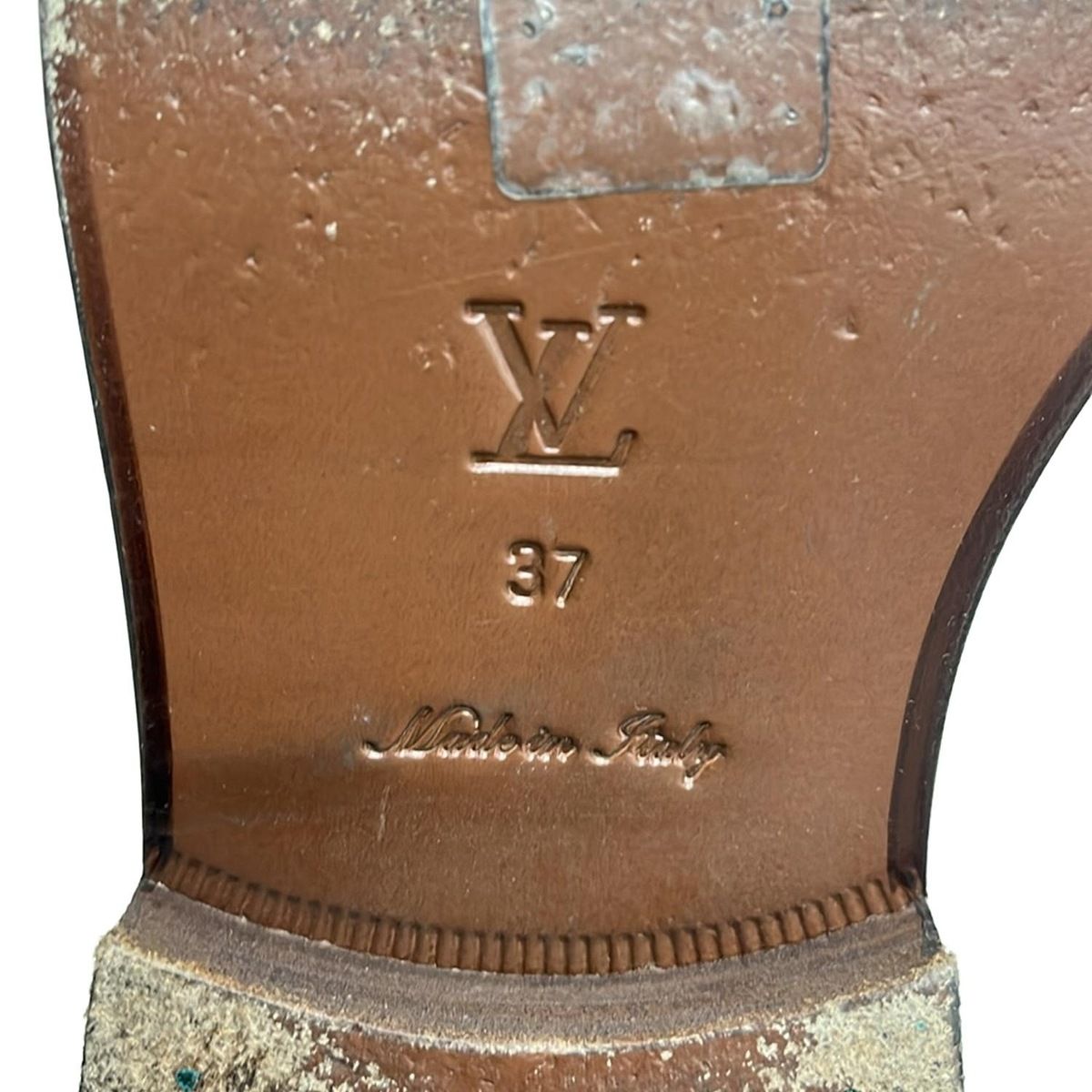 LOUIS VUITTON(ルイヴィトン) ロングブーツ 37 レディース - ダーク