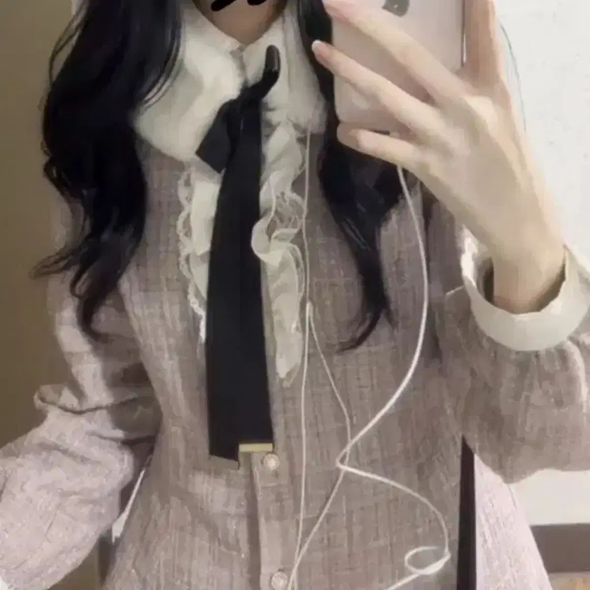  シークレットハニー ツイード セットアップ 長袖 七分袖 ミニワンピース