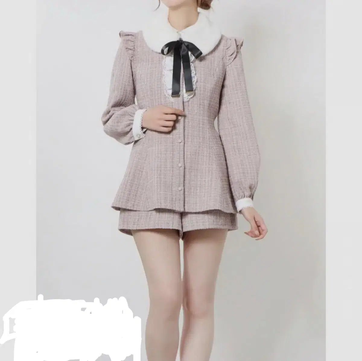 シークレットハニー ツイード セットアップ