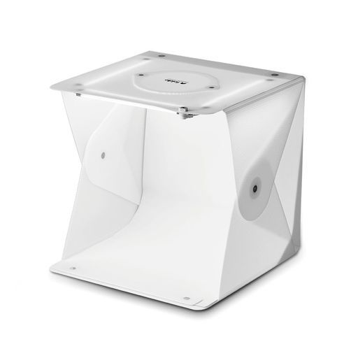 F io 2 Plus 38 cmポータブル写真撮影スタジオライトボックス 調光 の ライト付き ORANGEMONKIE 世界初オールインワン写真撮影スタジオ