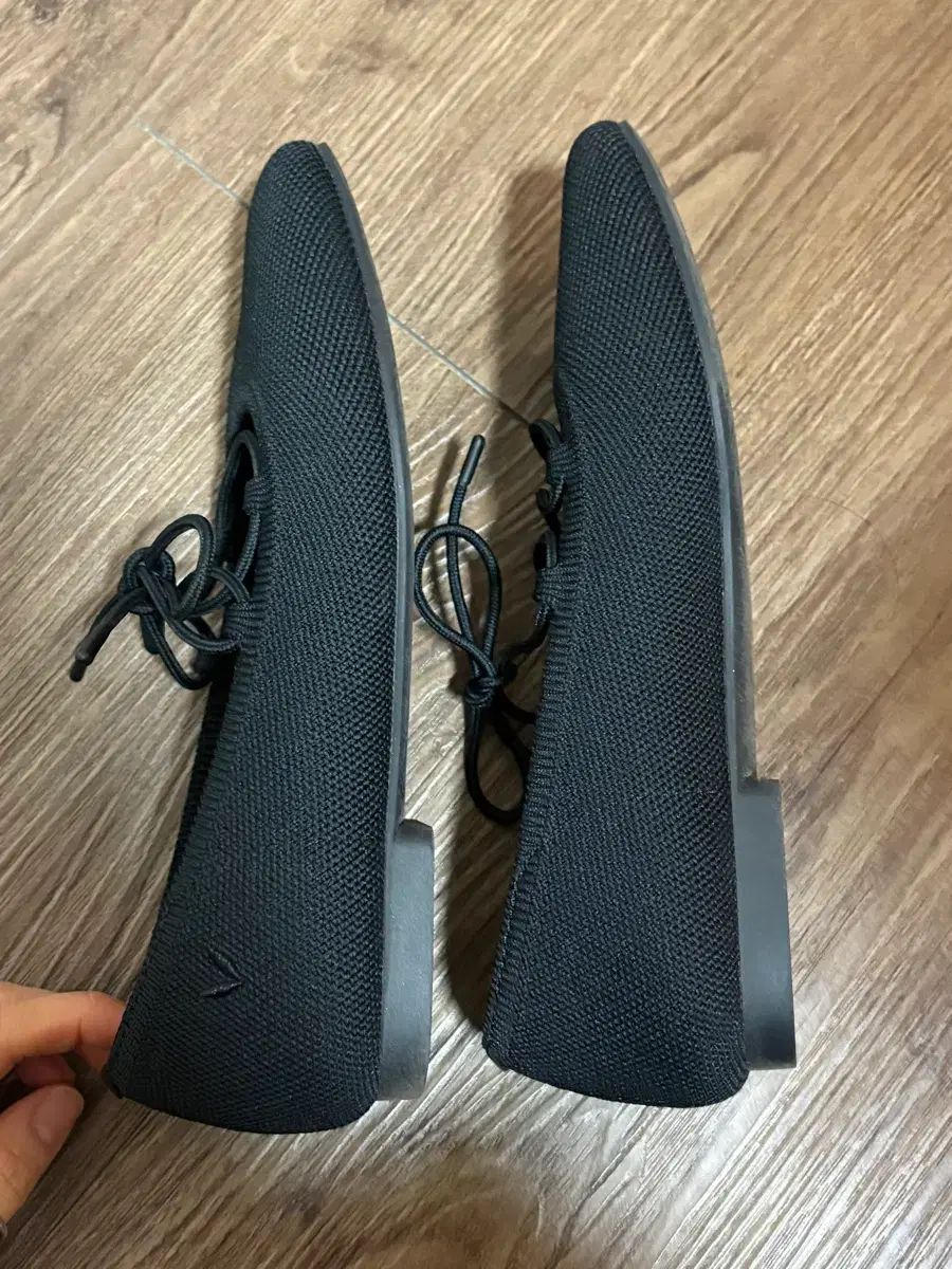 節約 VIVAIA ビビアブラック フラットシューズ