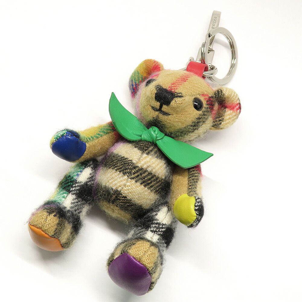 名古屋 バーバリー トーマスベア チャームイン マルチ アンティークイエロー 8003325 1