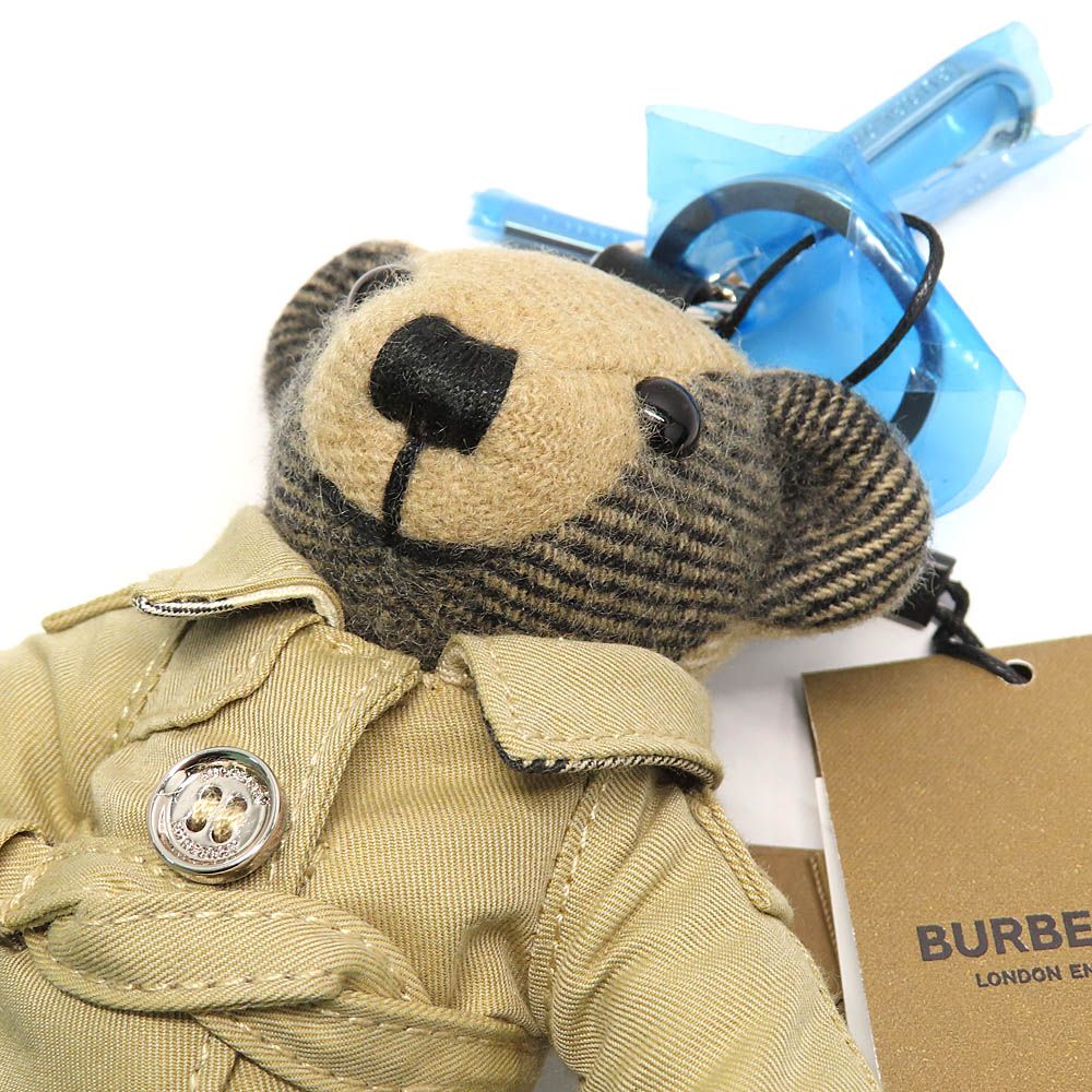 BURBRRY バーバリー トーマスベア チャーム トレンチ ノバチェ 中古】 バーバリー トーマスベア チャーム トレンチコート ノバ