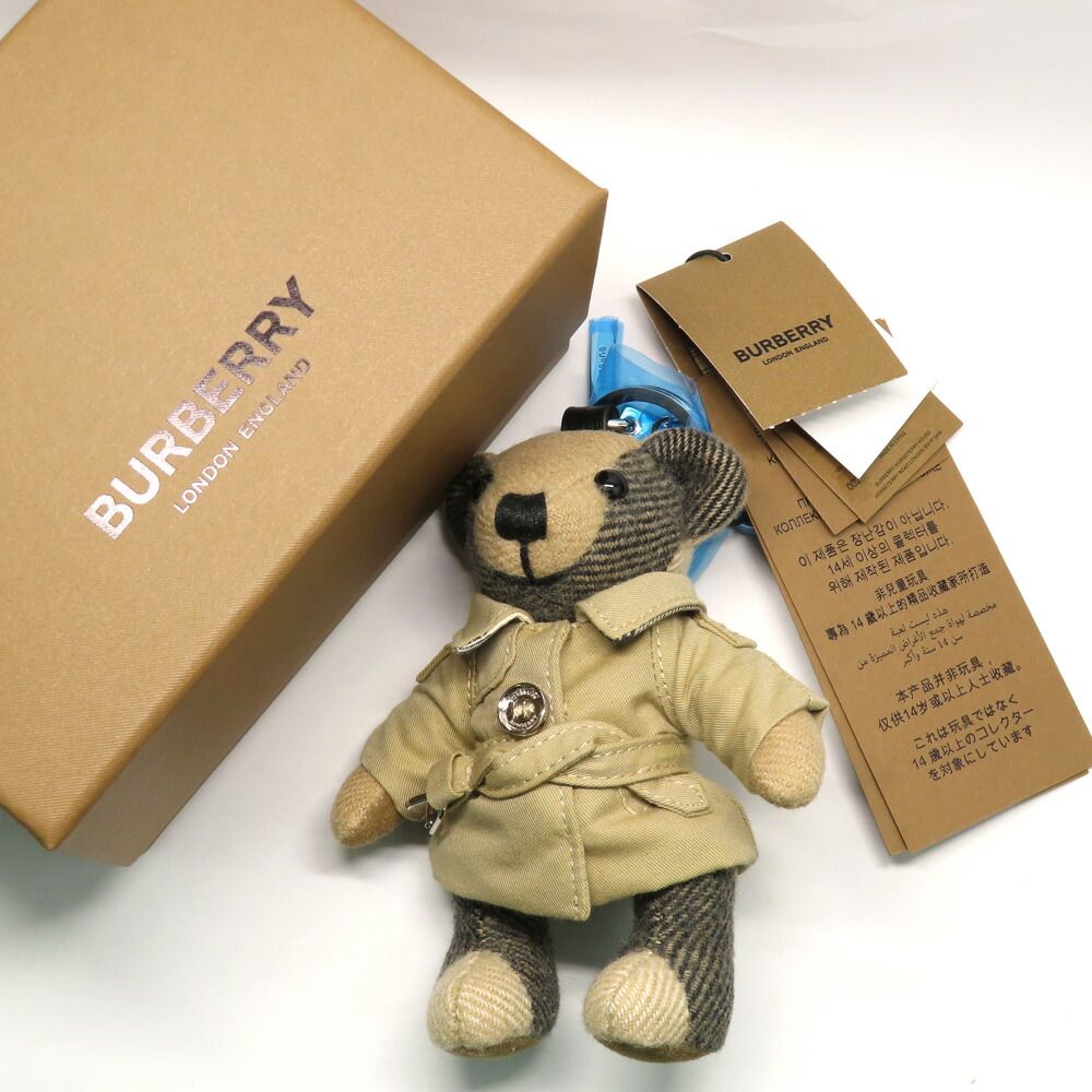 BURBERRY バーバリー トーマスベア チャーム イン トレンチコート BURBERRY (バーバリー) トーマスベア キーチャーム バッグチャーム