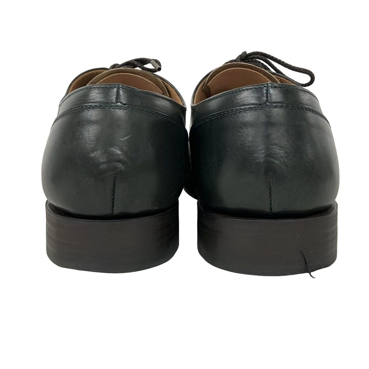  ARTISAN アルチザン シューズ 41 メンズ カーキ ダークブラウン レースアップ タッセル レザー その他 靴