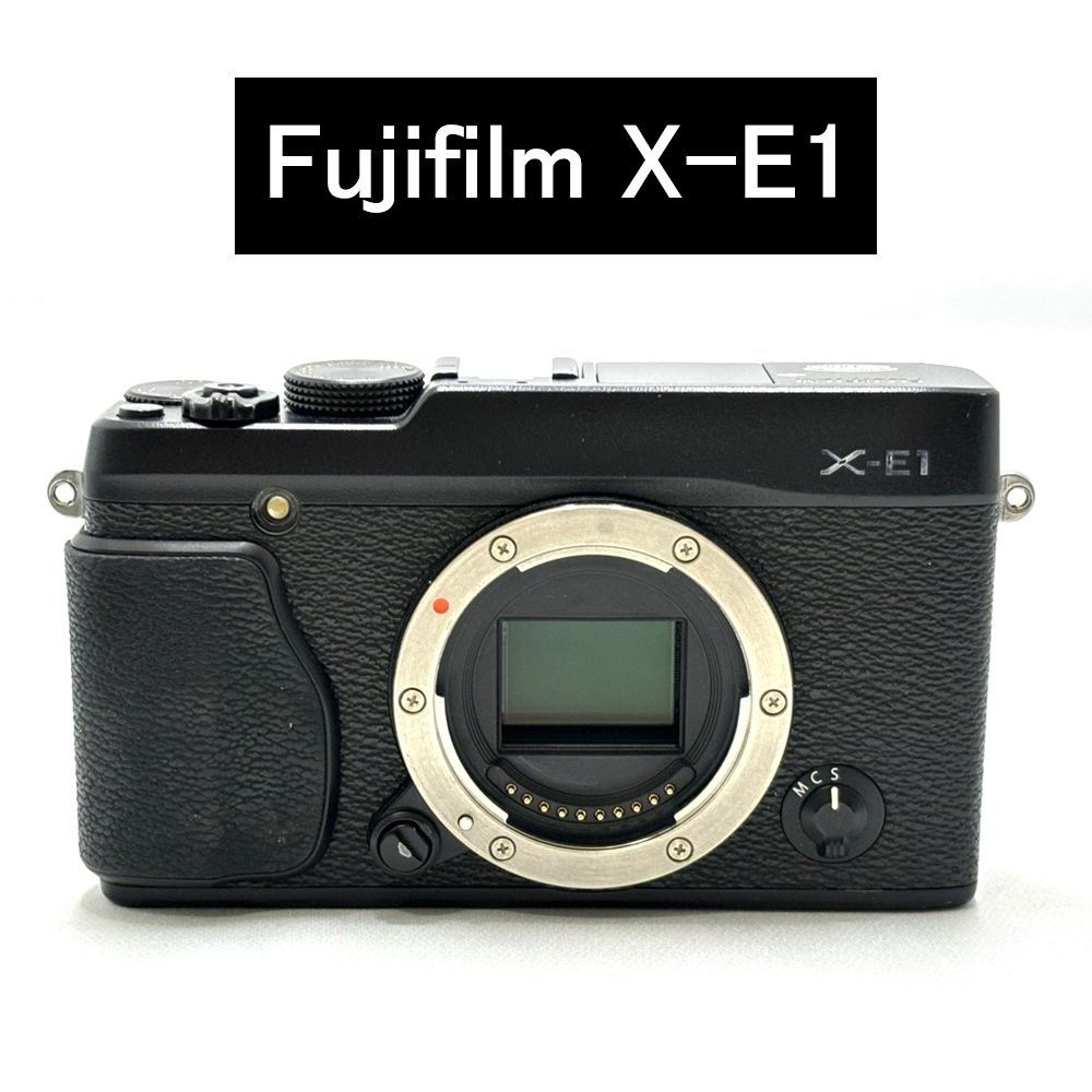 Fujifilm X-E1 XE1 ブラック ボディ ミラーレスカメラ ミラーレス一眼