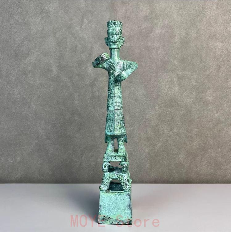 銅器の大立人   装飾品 現代工芸品美術品 置物 銅器の大立人 装飾品 現代工芸品美術品 置物 - メルカリ