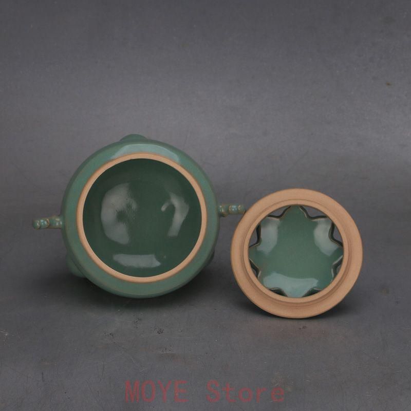 中国 汝窯 青磁 香炉 陶器 陶芸 香道具 仏具 官窯 青釉 - メルカリ