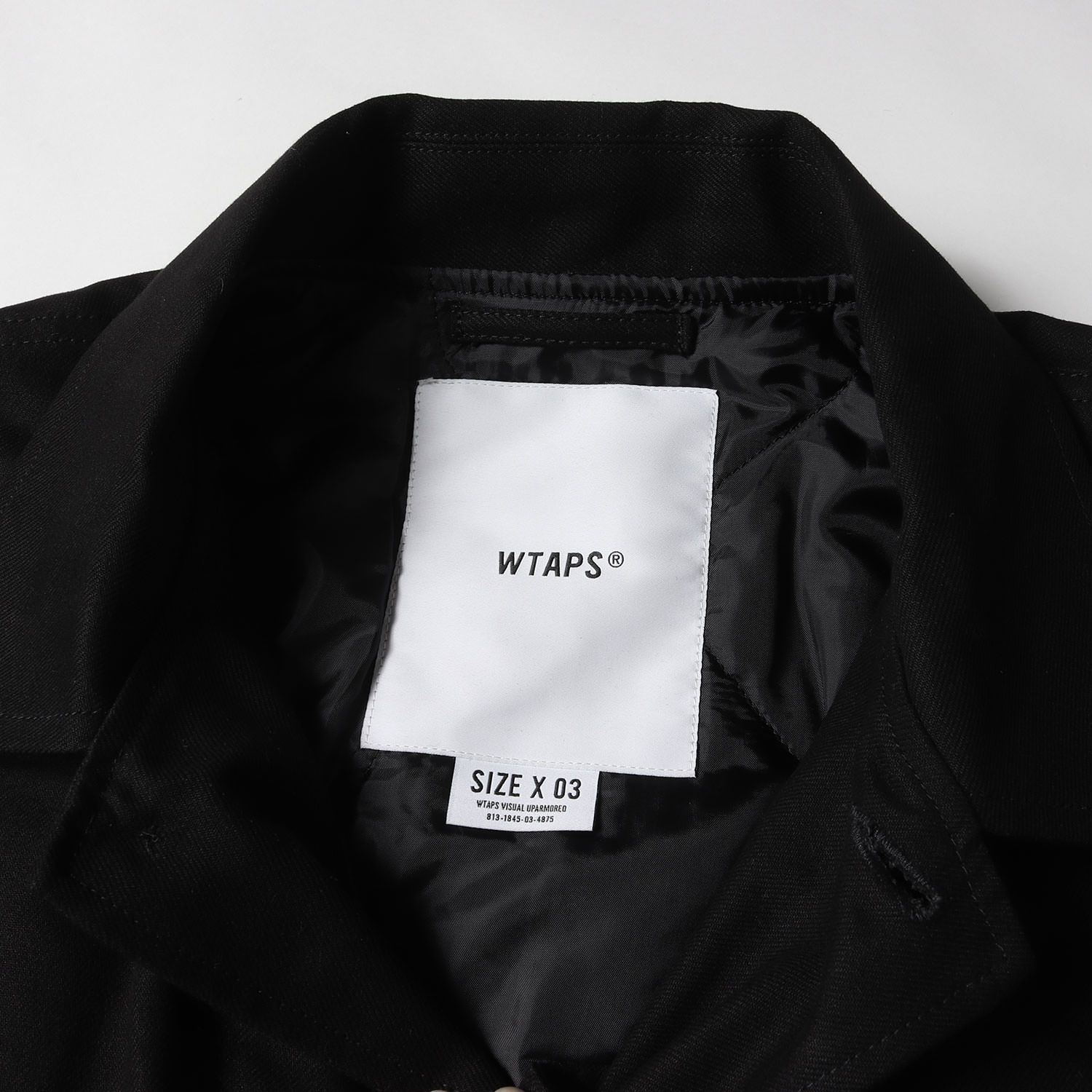 【21SS 美品】WTAPS THOMPSON フィッシュテールコート コート WTAPS ダブルタップス 21SS 211WVDT-JKM02 THOMPSON フィッシュテール