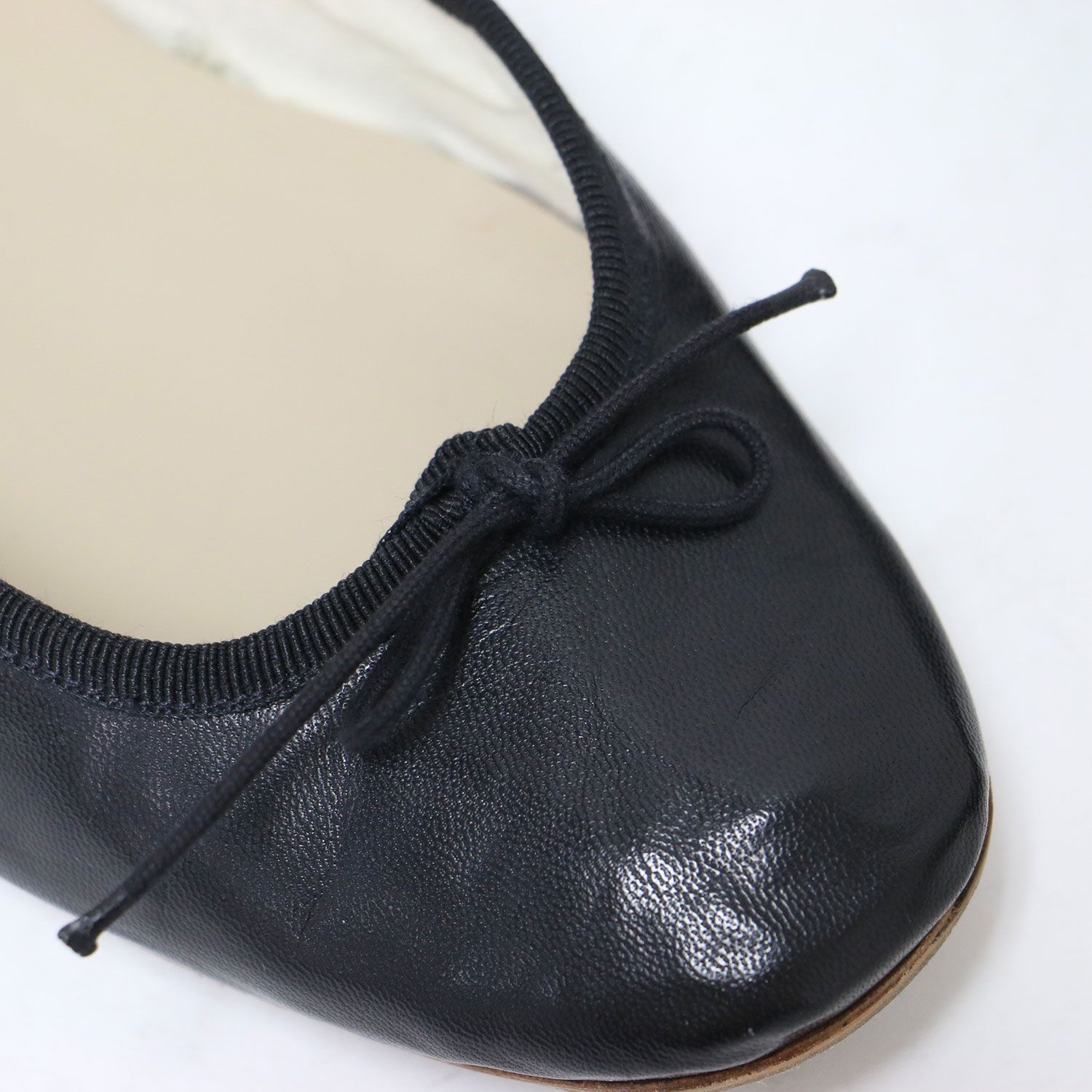 porselli ポルセリ サイズ:38(24.0cm) | レザー バレエシューズ