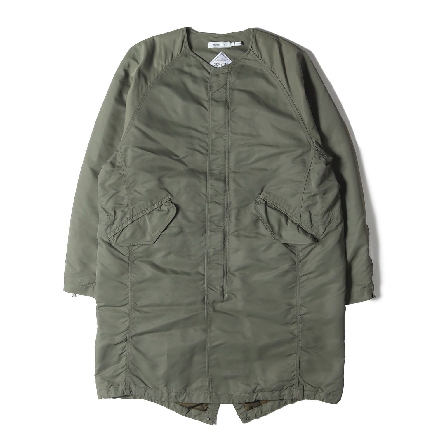 NONNATIVE ノンネイティブ コート オリーブ サイズ:1 | 20SS GORE-TEX