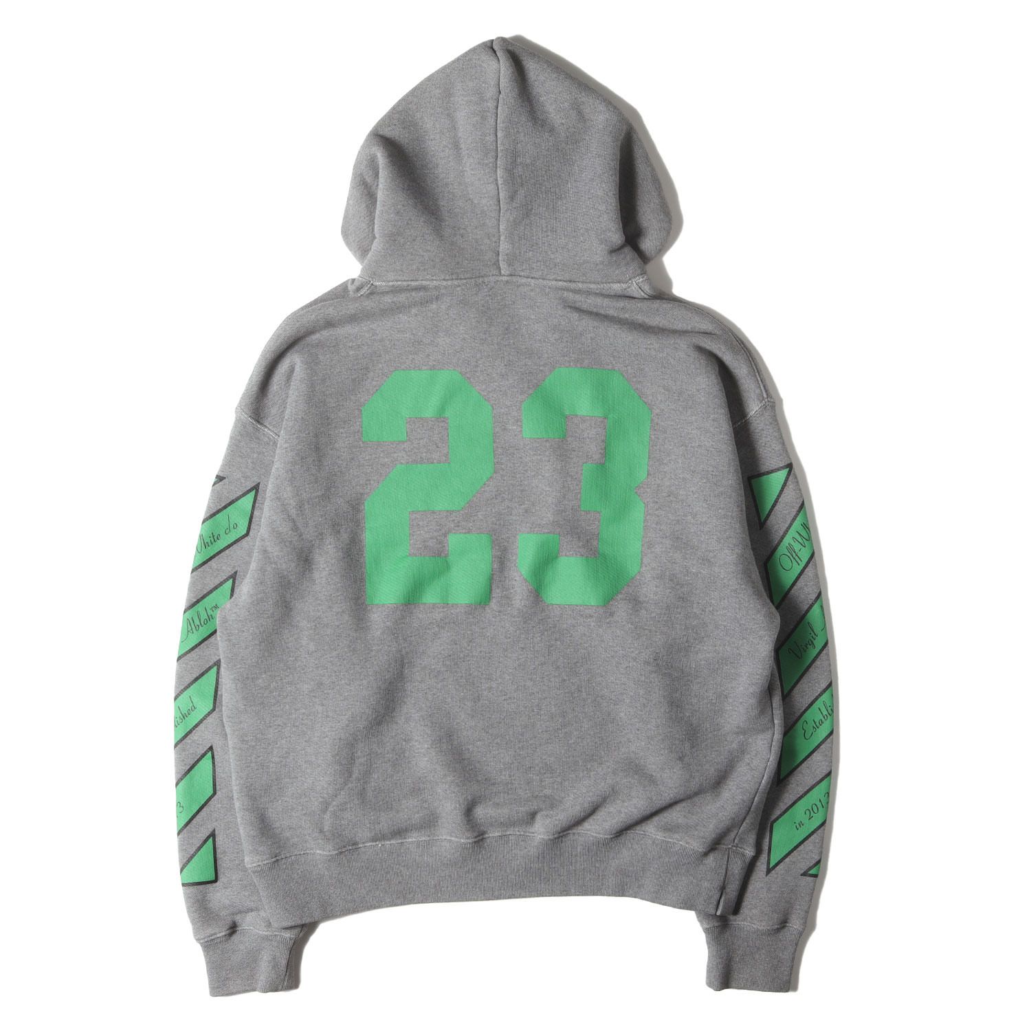 美品】OFF-WHITE オフホワイト パーカー グレー サイズ:M | 24SS 