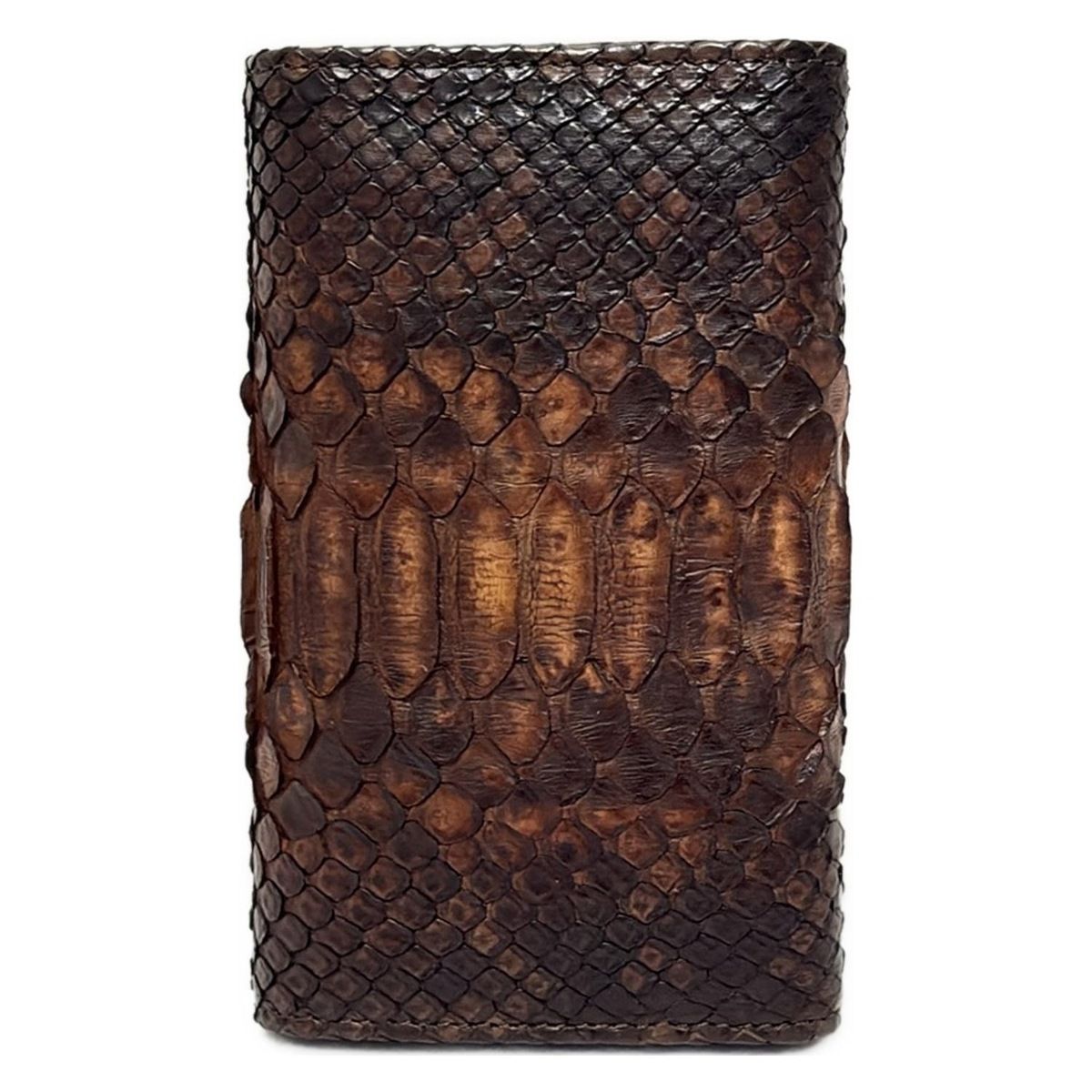 ジャンニヴェルサーチ キーケース - ブラウン×ダークブラウン 6連フック