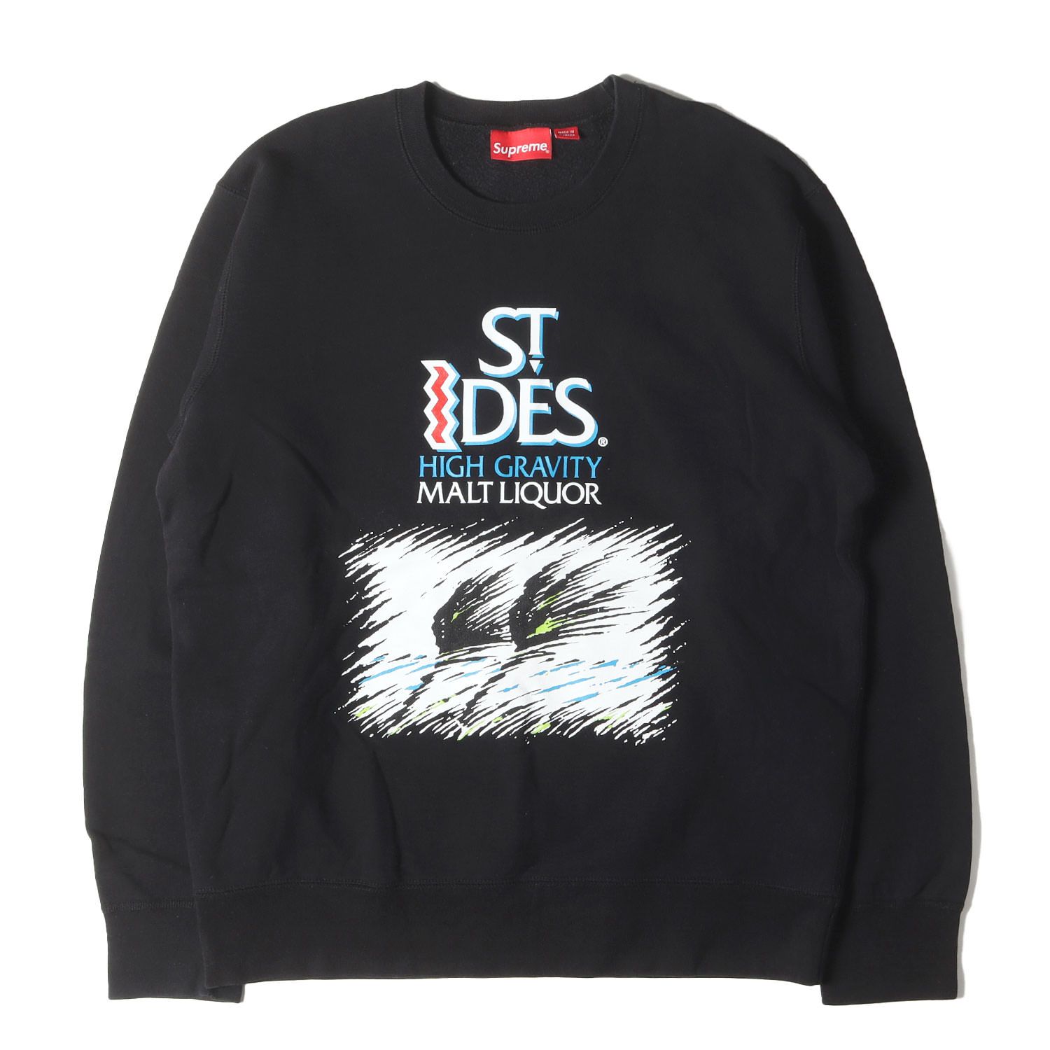 Supreme シュプリーム スウェット ブラック 黒 サイズ:L | St. Ides 