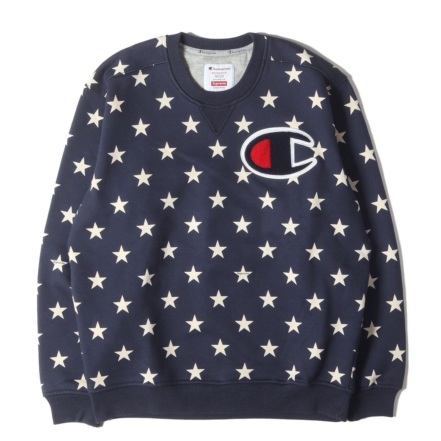 Supreme NYC クルーネック スウェット トレーナー ネイビー シュプリーム Supreme Crewneck Navy SUPREME - ネイビー スウェット