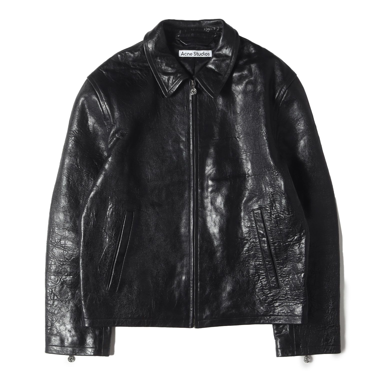 アクネストゥディオズ☆ブルゾン ACNE STUDIOS アクネ ストゥディオズ ジャケット ブラック 黒 サイズ