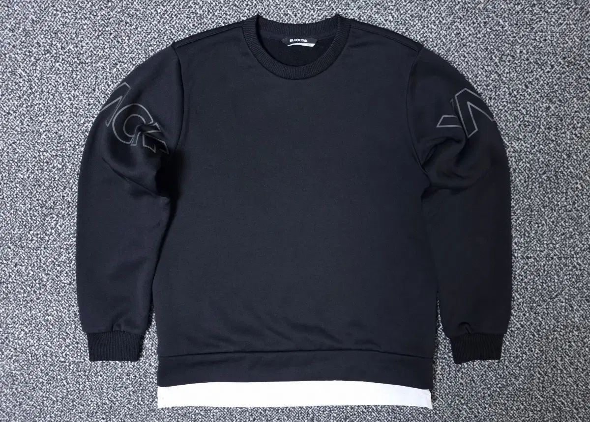 豊富な，お得 155 BLACK YAK ブラックヤク キッズ レイヤード 起毛 長袖Tシャツ Tシャツ