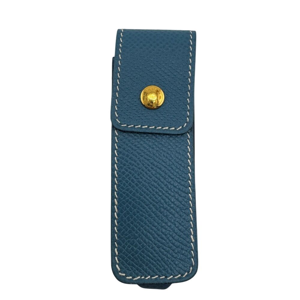 HERMES エルメス ガムケース その他小物 ブルー ユニセックス