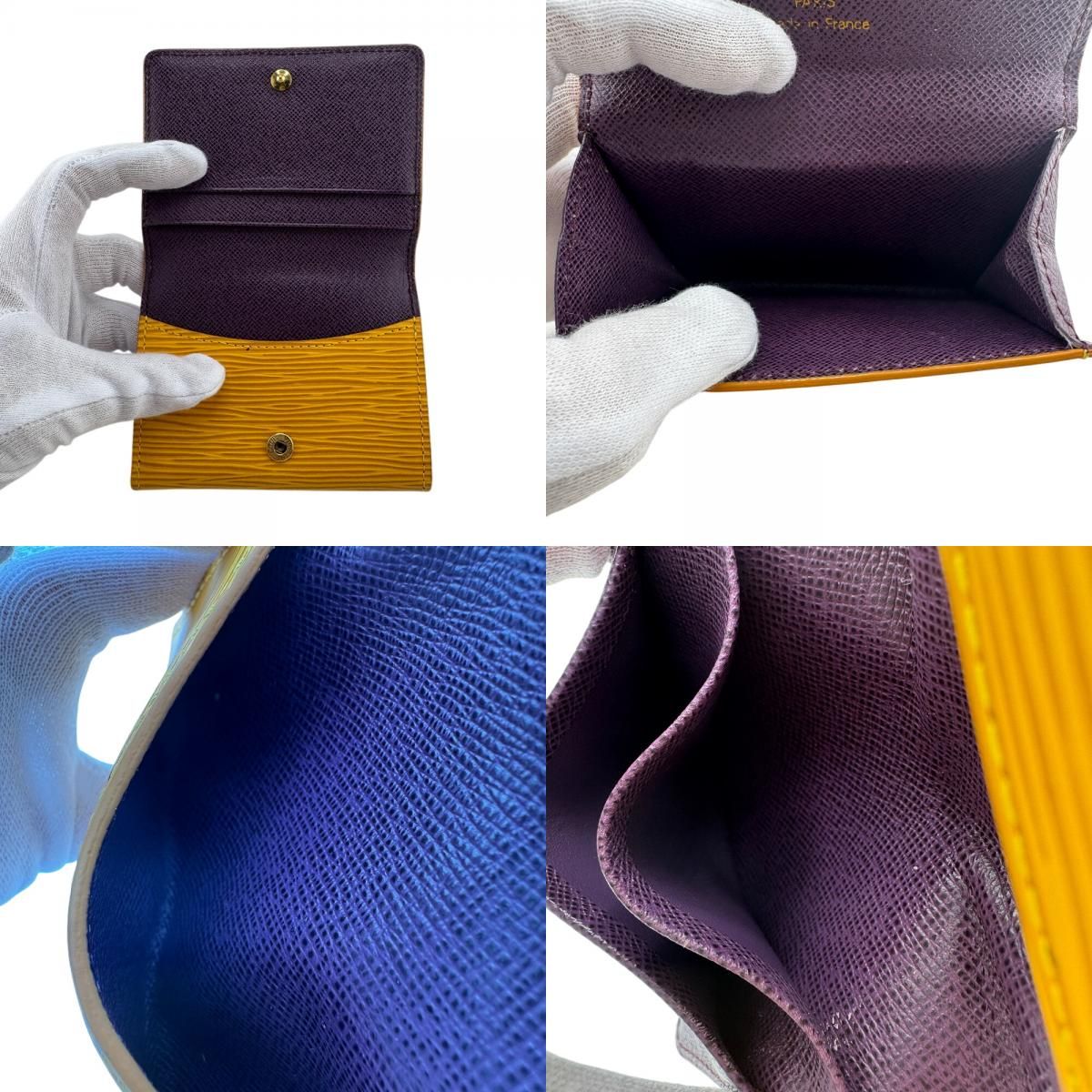 コインケース イエロー