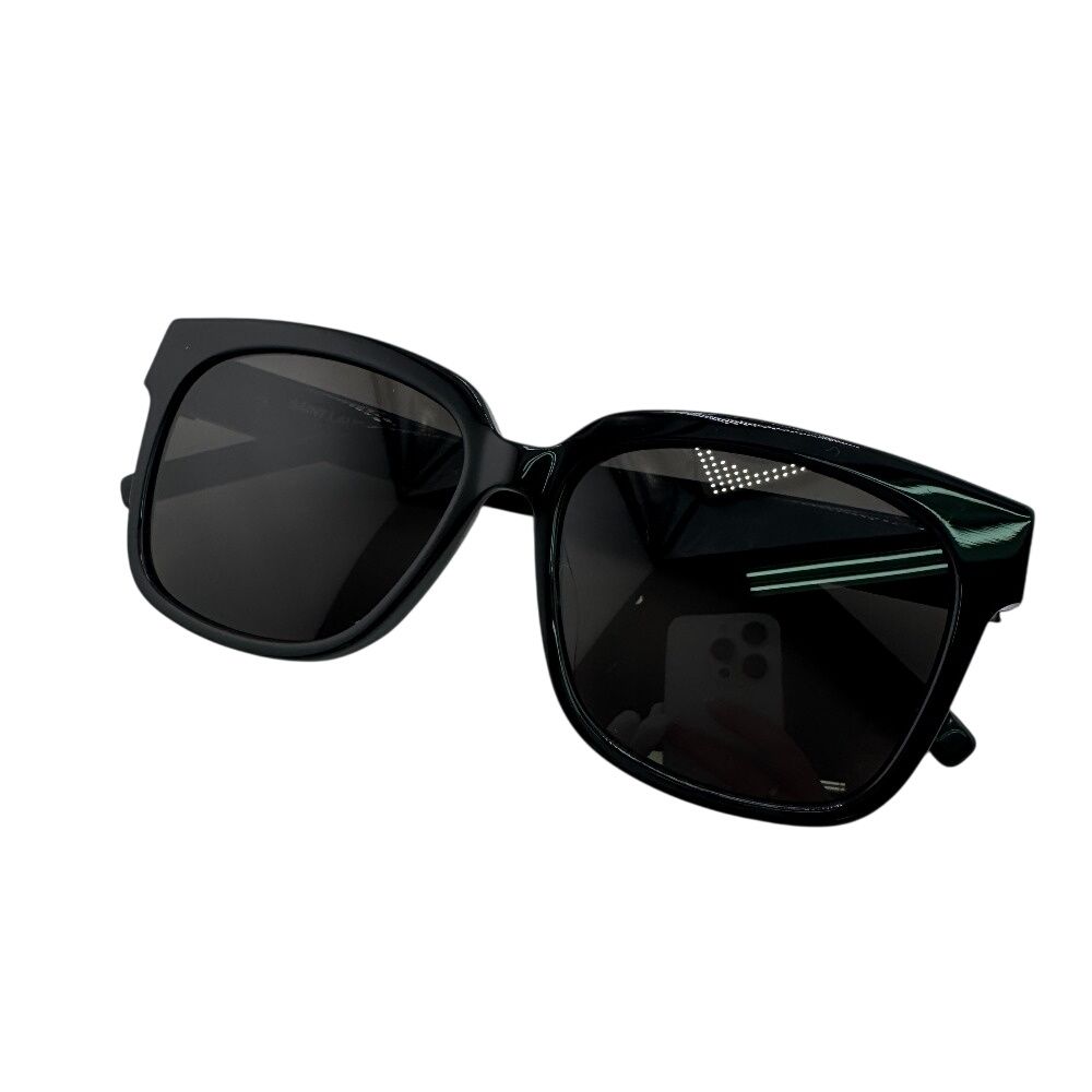 YVES SAINT LAURENT イヴサンローラン SLM 40 F YSLロゴ サングラス ブラック メンズ