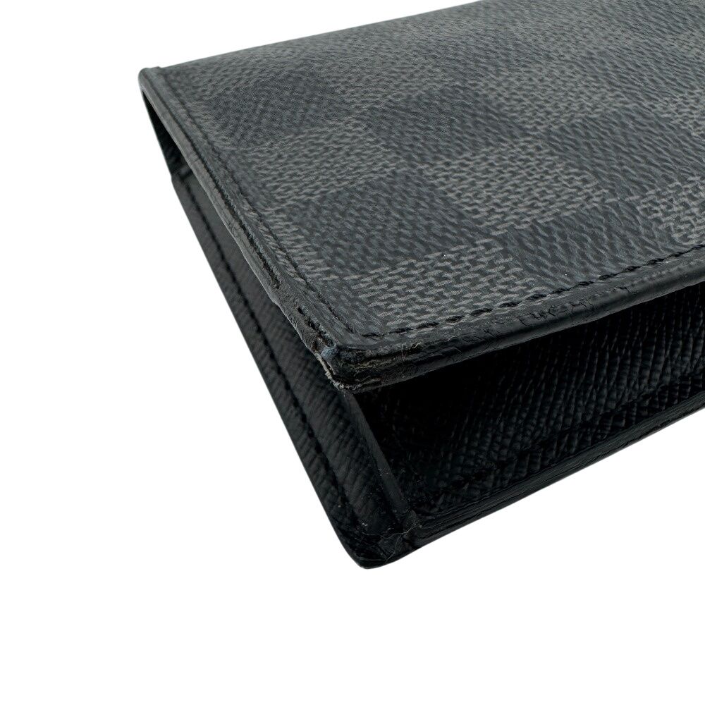 二つ折り財布 グレー