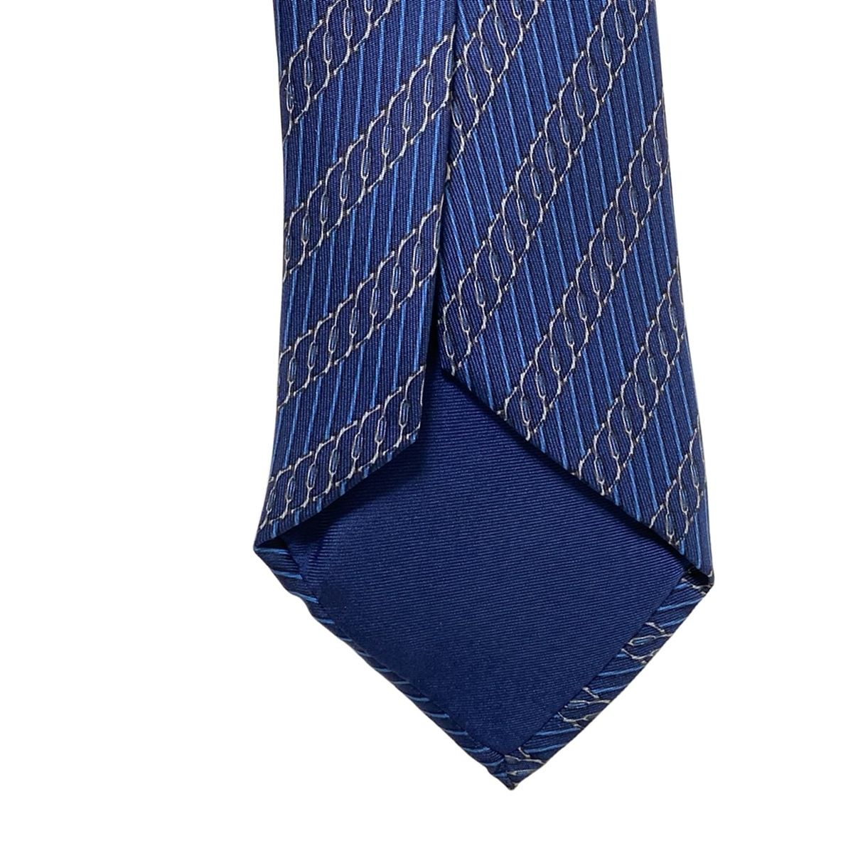 HERMES(エルメス) ネクタイ メンズ - ダークネイビー×ネイビー